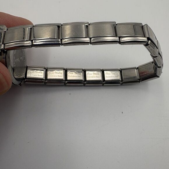 Vintage Ciao Italia Quartz Silver Toned Stainless Steel Watch- Untested - Picture 3 of 5